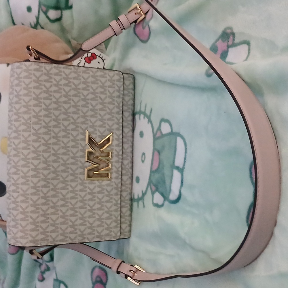 Authentic Michael Kors Monogram Crossbody Bag